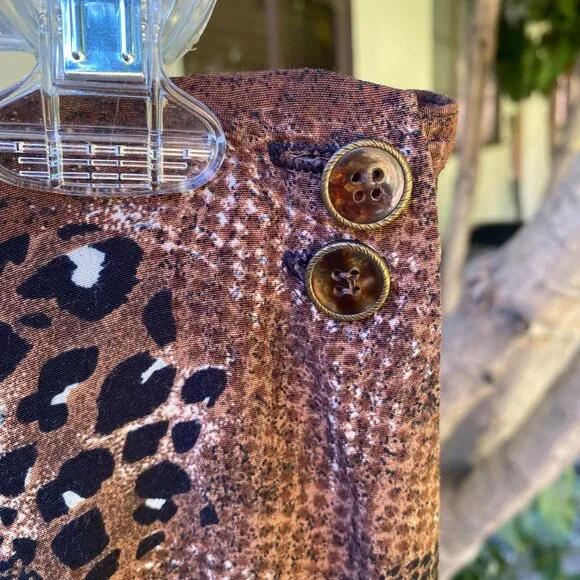 Women's Apostrophe Skort Size Large Animal Print - Picture 3 of 7